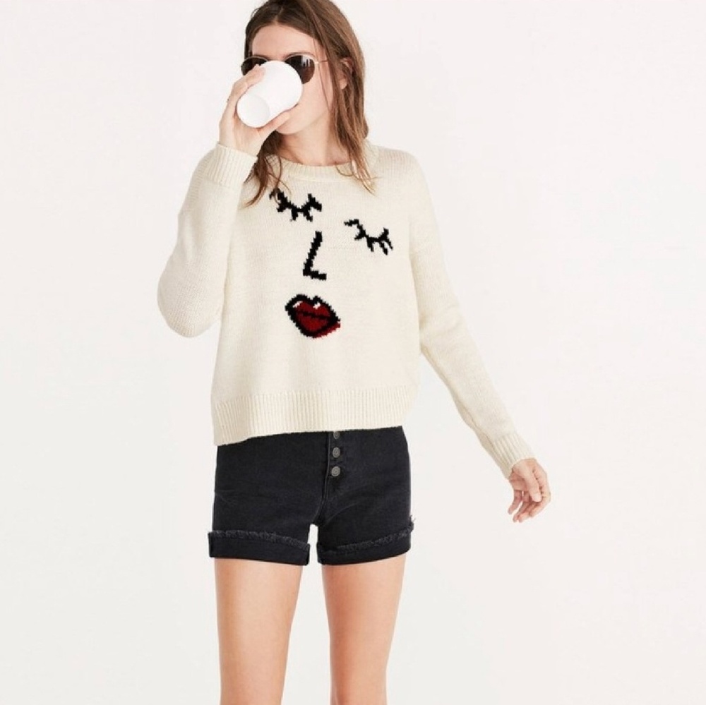 Madewell Making Faces Sweater